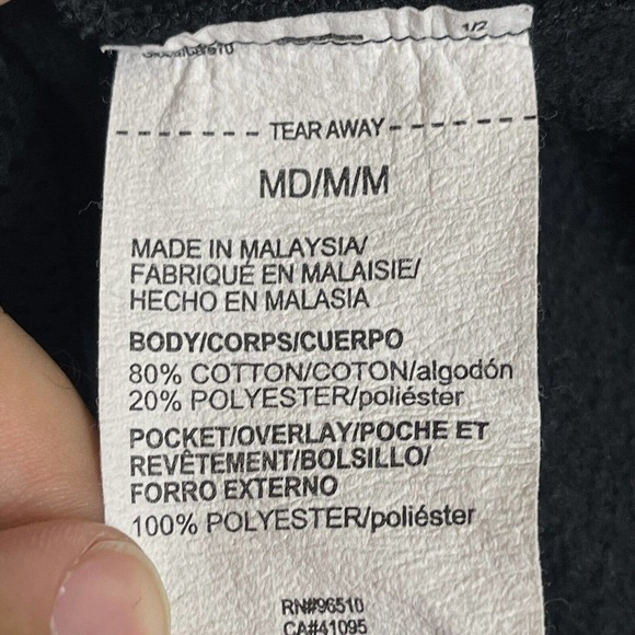 Under Armour Womens M Rival Fleece Mesh‎ Hoodie Black 1/4 Snap - Picture 8 of 11